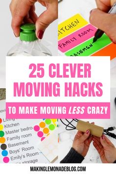 25 clever moving hacks to make moving less crazy