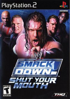 WWE SmackDown! Shut Your Mouth - PlayStation 2 Shut Your Mouth, Ps3 Games, Sega Dreamcast