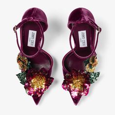 Latin Dance, Italian Heels, 2024 Style, Velvet Pumps, Embellished Heels, Embellished Shoes, Fun Heels, Fancy Shoes