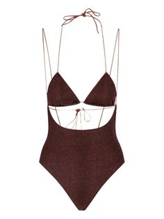 Sea Clothing, Brown Swimsuit, Brown One Piece, Bathing Suit Designs, Sea Clothes, Glitter Top, Coachella Outfit, Beachwear Fashion, Costume Intero