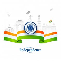 Happy independence day poster with ashok... | Premium Vector #Freepik #vector #background #poster #ribbon #man Independance Day Poster, August 15 Independence Day Background, Festivals Illustration, Happy Independence Day Poster, Independence Day Posters, Tamil Font, Chess Logo, Independence Day Card, Happy Independence Day Images