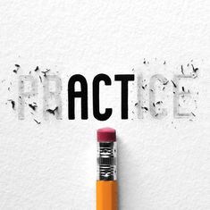 the word act written on a piece of paper with a pencil in front of it