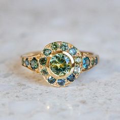 Pompeii, Roman Ring, Parti Sapphire, Fall Rings, J Us, Green Sapphire, Put A Ring On It, Precious Gems