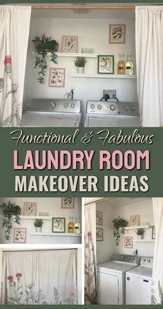 laundry room makeover ideas for small spaces