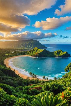 Capture Kauai&#8217;s Beauty Like a Pro 🎥 Rio De Janeiro, Paradise Island Aesthetic, Landscape View Nature, Kauai Wallpaper, Kauai Aesthetic, Summer Vacation Wallpaper, Kauai Hawaii Aesthetic, Fun Summer Ideas