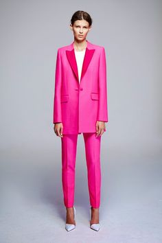 Womens Tuxedo Jacket, Pink Tuxedo, Tuxedo Women, Tuxedo Jacket, Party Girls, Blazers For Women, Elegant Woman, Pink Fashion