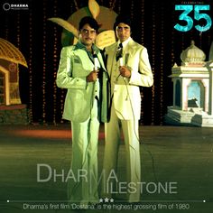 Dostana broke box-office records and became a cult of its time.  #DharmaMilestone #35YearsOfDharma