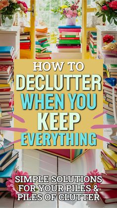 Declutter Help - Simple Solutions For Your Piles Of Clutter Organisation, Declutter Help, Things To Throw Away, Decluttering List, Decluttering Checklist, Clean Clutter, Cleaning Chart, Old Nail Polish
