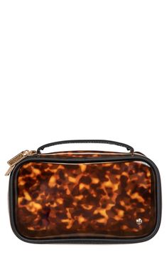 Free shipping and returns on Stephanie Johnson Claire Miami Tortoise Medium Makeup Bag at Nordstrom.com. What it is: A clear makeup case with faux-leather trim that's perfectly sized to go anywhere you do, whether it's an overnight trip or a gym sesh. Claire Makeup, Claire's Makeup, Medium Makeup, Stephanie Johnson, Media Makeup, Clear Makeup, A Gym, Diy Kits Gift, Travel Tote