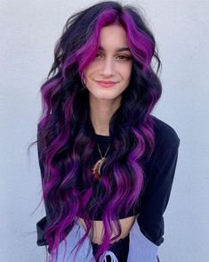 Sunset Hair Color, Vivid Hair, Split Dyed Hair, Creative Hair Color, Semi Permanent Hair Color