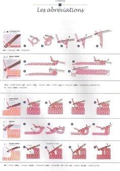 instructions on how to crochet the beading and knitting technique for bracelets
