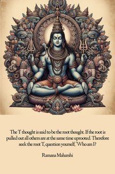 the buddha is sitting in front of an ornate frame with words on it, and there are