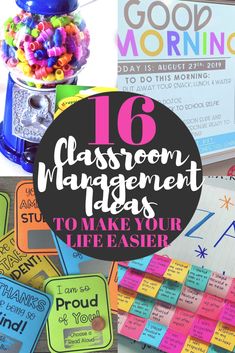 classroom management ideas to make your life easier for kids and teens with free printables