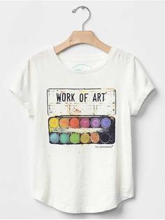 Work of Art T shirt Easy 30 day return policy T Shirt World, Art Shirts, Art Clothes, Direct To Garment Printer, Mode Style, Cute Shirts, Tshirt Style, Print Clothes, Shirt Design