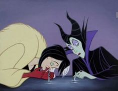 maleficent and femaleficent from disney's the hunchy princess