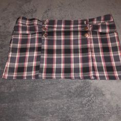 Nwot Super Short Plaid “School Girl” Skirt. Please Ask Questions If You Have Any. All Reasonable Offers Accepted. Plaid, Skirt, Pyramid Collection, Pyramid, Red Black, Black Red, Womens Skirt, Black And Red, Color Black