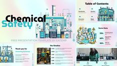 the presentation is designed to be used as a guide for chemical safety workers and technicians