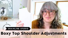 Boxy Top Shoulder Adjustments Sewing Tutorials, Sewing Projects, Boxy Top Pattern, Boxy Top, Top Pattern, Pattern Making, Fix It, Have You Ever