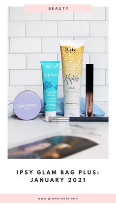 Are you an Ipsy subscriber? Here's what we got in one of the recent bags! #ipsy #ipsyglambag #sephora #florencebymills #milliebobbybrown #abh #anastasiabeverlyhills Flat Hair, Blue Lotus, Box Branding