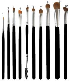 ever wonder what all those brushes are for? I Love Makeup, It Goes On, Health And Beauty Tips, Love Makeup, Up Girl, All Things Beauty, Hair Skin, Makeup Brush, Makeup Skin Care