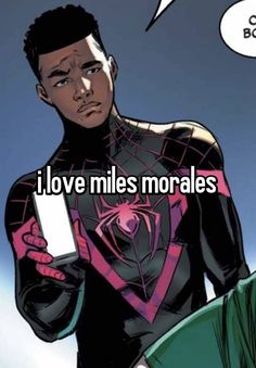 Miles Morales Whisper, Super Hero Ideas, New Spiderman Movie, Hero Ideas, My Pookie, Future Days, Miles Morales Spiderman, Creation Art