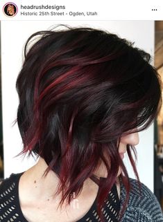 Red Bob Hair, Style Bob, Medium Length Bobs, Asymmetrical Bob Haircuts, Medium Bob Haircut, Medium Bob, Wavy Bob Hairstyles, Choppy Bob Hairstyles, Medium Bob Hairstyles