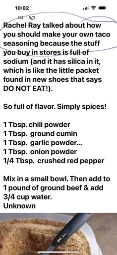 an image of a recipe with ingredients in it