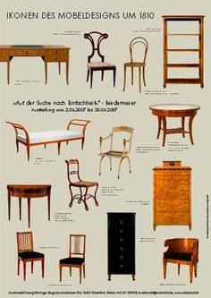 an image of wooden furniture from the early 20th century to present in modern day times