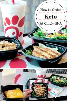 Keto Chic Fila Options, Keto Chickfila Options, Keto Take Out Options, Healthy Chickfila Choices, Keto Eating Out Guide, Keto At Restaurants, Keto Chick Fil A, Low Carb Restaurant Options