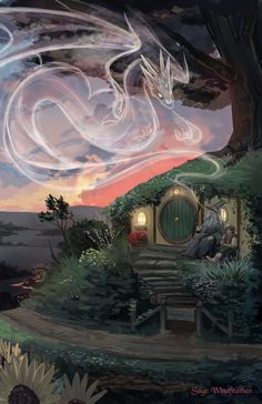 Gandalf, Bag End, Lotr Art, Hobbit Hole, Have Inspiration