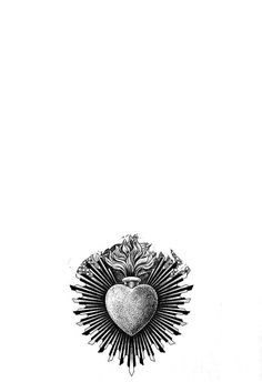 a black and white drawing of an apple in the shape of a sunburst