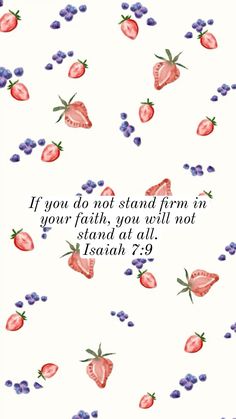 the bible verse with strawberries and berries