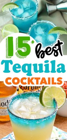 Lots of great recipes for Tequila Cocktails to make this summer. I love finding new drink recipes to make in the warm months!