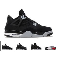 Jordan Retro 4s Black Canvas Size 10.5 Run Small Fits A 9.5 Brand New Retro 4 Jordans, Retro 4s, Jordan 11 Cool Grey, Spiderman Outfit, Air Jordan Low, Air Jordan Retro 13, Jordan 4 Black, Air Jordan Retro 4, Jordan Retro 12