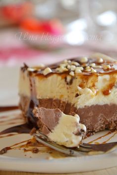 Semifreddo al mascarpone con cioccolato e wafer Tiramisu, Dessert, Mousse, Fresco, Oreo, Food Blog, Ethnic Recipes