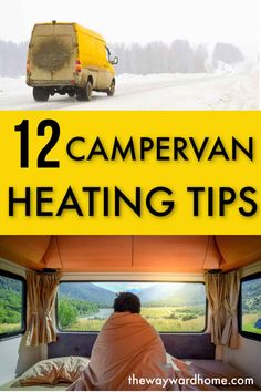 Wondering how to stay cozy this winter in your campervan? Check out these 11 campervan heating hacks to keep you warm, dry and happy while living the van life in a cold climate. #thewaywardhome #vanlife #campervan #vanbuild #van #wanderlust Camper Van Ideas Interiors, Vanlife Tips, Best Campervan