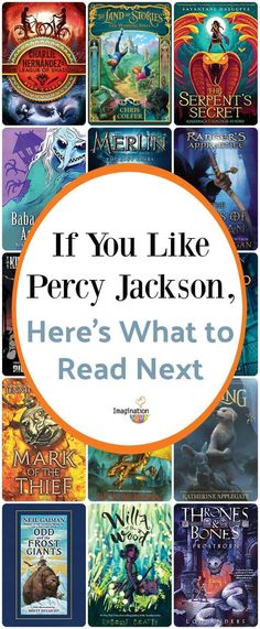 there's what to read next if you like percy jackson, here's what to read next