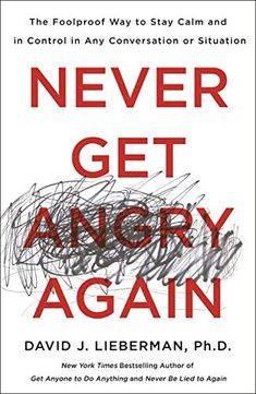 the book never get angry again by david j lieberman