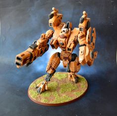 ARMADURA DE COMBATE XV104 CATACLISMO IMPERIO TAU Miniatures, Painted Miniatures, Miniature Painting