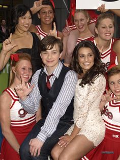 Cory Monteith, Glee Bts, Lea Michele Glee, Matthew Morrison, Ryan Murphy, Rachel Berry