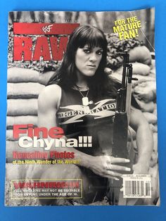 WWF WWE RAW CHYNA Centerfold Poster #Wrestling #WWE #WWF Wwe Chyna, Chyna Wwe, Wwf Diva, 9th Wonder, Wwe Legends, Wwe Female Wrestlers, Wrestling Superstars, Wrestling Divas, Wwe Raw