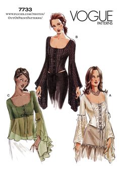 Vogue Patterns, Diy Sewing Clothes, Fashion Design Sketches, Moda Vintage, Mode Vintage, Mode Inspiration