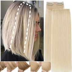 Small Piece Thick Clip In Human Hair Extensions Topper Weft Hairpad Short Blonde  Type  Clip In 100% Remy Human Hair Hairpiece Extensions  Material  7A Grade High-quality Human Hair  Texture  Straight  Combination   One Piece  Weight  4inch(10cm)=8g  6inch(15cm)=10g  8inch(20cm)=12g  10inch(25cm)=15g  12inch(30cm)=17g  Tips  It is recommended to buy 2 Pieces for raising hair on 2 sides,   and 1-2 pieces for raising the back of the head to increase hair volume.  Hair-Life  6-12 Months (Depend on Medium Length Hair Ideas, Invisible Hair Extensions, Styles For Medium Length Hair, Increase Hair Volume, Hair Extensions For Short Hair, Hair Extensions Clip, Extensions Clip In, Hair Volume, 100 Human Hair Extensions