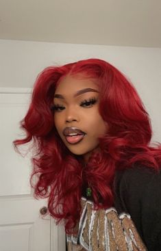 longlayeredhair,shortlayerdhair,mediumlayerdhair,indiquehair,remyhair,bellamihair,fashion,beauty Long Layered Hair, Pretty Hair Color For Dark Skin Women, Pelo Color Vino, Girl Hair Colors, Red Hair Inspo, Dyed Hair Inspiration, Dyed Natural Hair, Pretty Hair Color, Red Hair Color