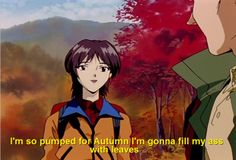 Yui Ikari, Cartoon Crossovers, Genesis Evangelion, Neon Genesis, Anime Screenshots, Know Your Meme, Fall Photos, Neon Genesis Evangelion, Reaction Pictures