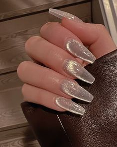 21st Birthday Nails, Birthday Nail Designs, Pretty Gel Nails, Cat Eye Nails, Wallpapers Iphone, Fabulous Nails, Chic Nails