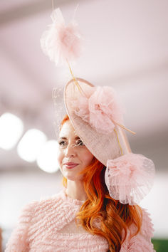 Pink is the name of the game. Kentucky Derby fashion is unmatched. #fashion #style #KentuckyDerby