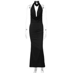 Please refer to our sizing chart for a guideline when choosing a size. 5 business days order processing time. 90% polyester 10% spandex Backless Satin Dress, Casual Chiffon Dress, Satin Pattern, Backless Long Dress, Elegant Party Dresses, Dress Occasion, Black Party Dresses, Ruched Midi Dress, Backless Maxi Dresses