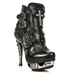 New Rock Boots, Alternative Shoes, Rock Shoes, Goth Shoes, Rock Boots, Gothic Boots, Estilo Rock, New Rock