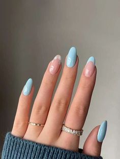 White Nail, Manikur Kuku, Unghie Sfumate, Spring Acrylic Nails, Casual Nails, Nagel Inspo, Short Acrylic Nails Designs, Pastel Nails, Floral Nails